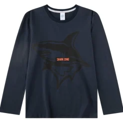 Pyjama Teens Shark Zone lang Jungen Pyjama ^ Sanetta