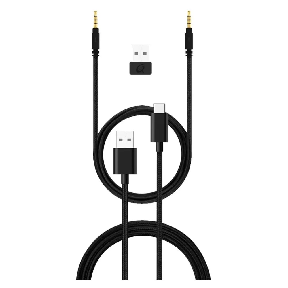 QPAD Gaming-Headset QH900 kabellos Hot