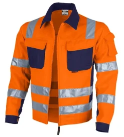 QUALITEX HIGH QUALITY WORKWEAR Bundjacke PRO WS Damen: 38 Herren: S warnorange/marine Hot