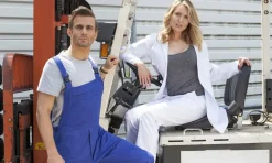 Latzhose basic 2-farbig Damen: 36 Herren: 42 ^ QUALITEX HIGH QUALITY WORKWEAR Best