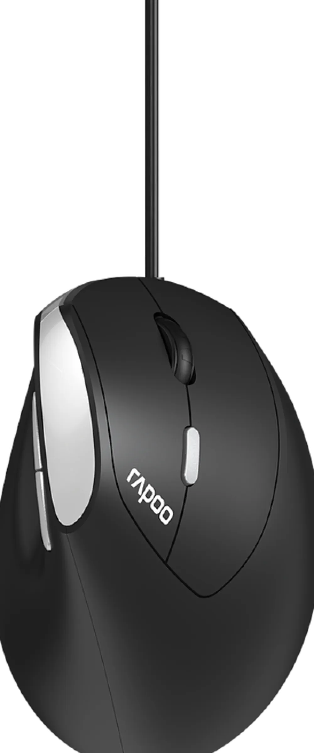 RAPOO EV200.BLK Wired Ergonomic Mouse Outlet
