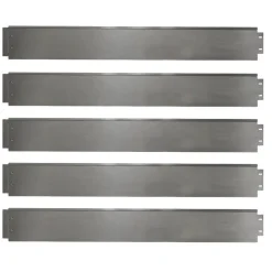 Oskar Rasenkante 5m 100x14cm verzinkt Beeteinfassung Beetumrandung Mähkante Metall Palisade