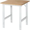 Arbeitstisch Serie Tom, Buche-Arbeitsplatte ^ RAU Outlet