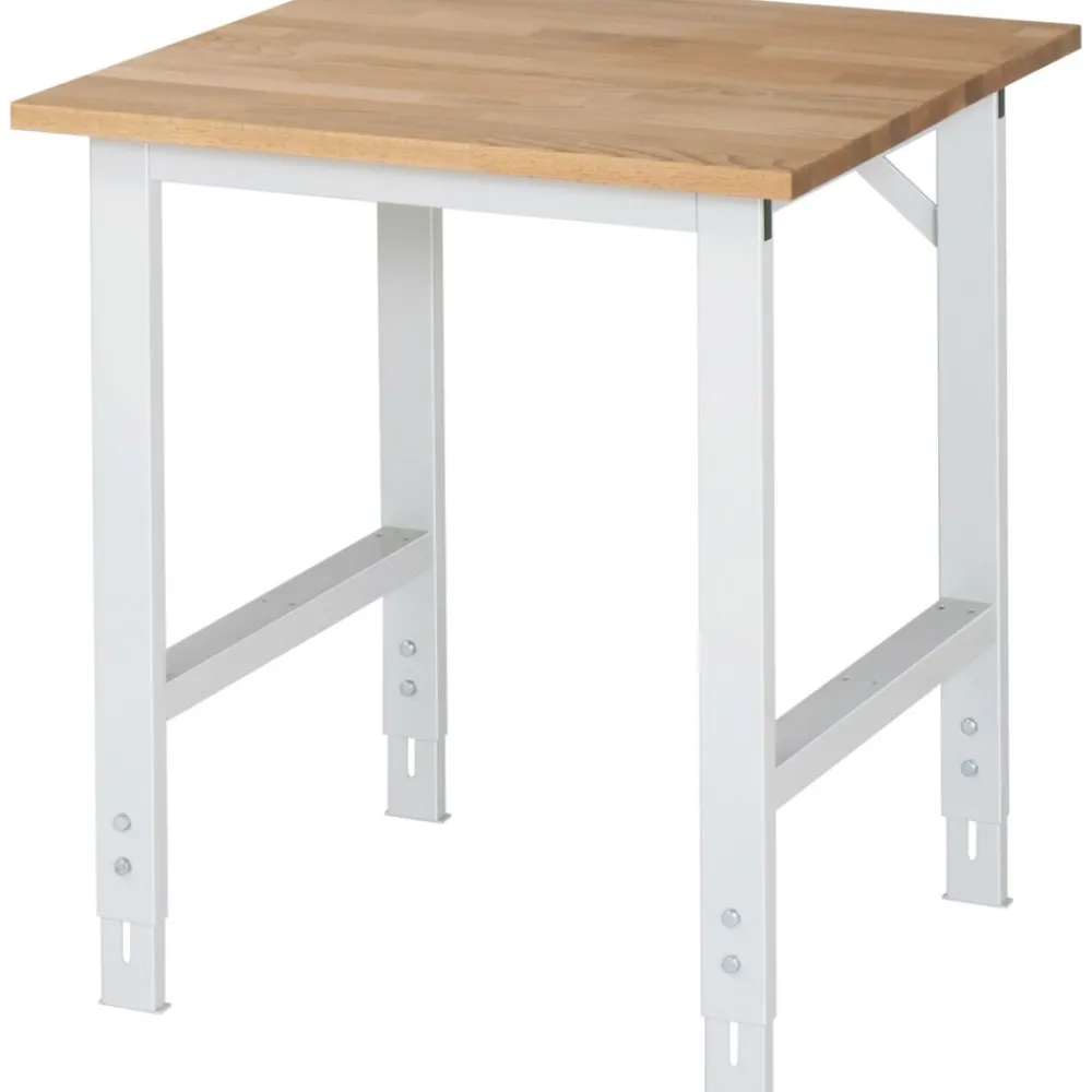 Arbeitstisch Serie Tom, Buche-Arbeitsplatte ^ RAU Outlet