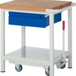 Werkbank mit absenkbarem Fahrgestell Modell 8001-6 ^ RAU Clearance