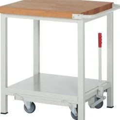 Werkbank mit absenkbarem Fahrgestell Modell 8000-6 ^ RAU Hot