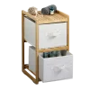 Regal mit 2 Boxen, Bambus, FSC ^ Kesper Discount