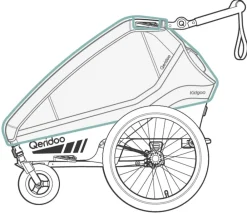 Regenschutz Kidgoo 2 / Kidgoo 2 Sport ^ Qeridoo Discount