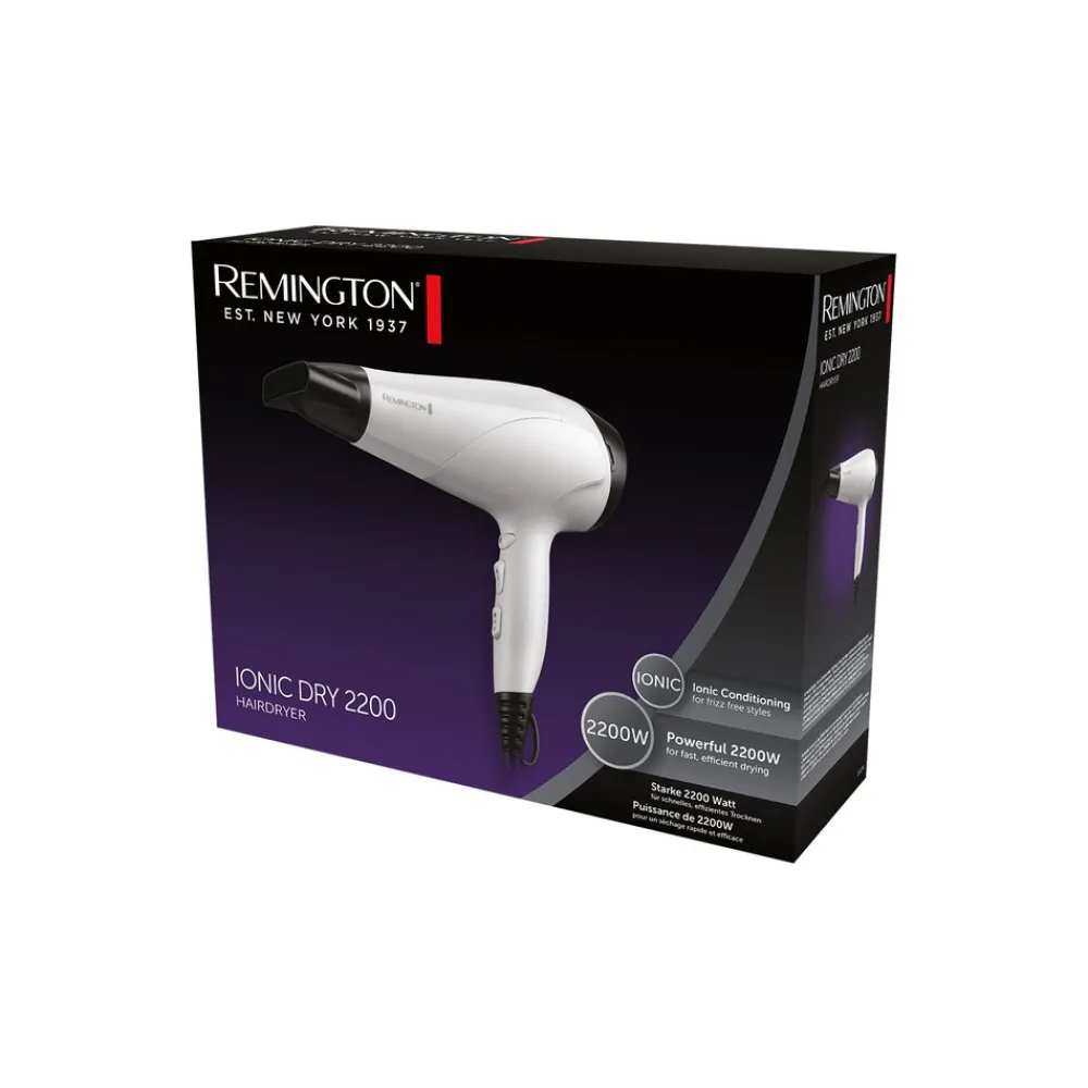 D3194 Ionic Dry 2200 Grau Haartrockner ^ Remington