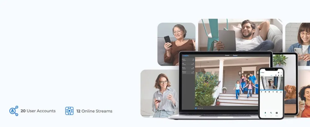 reolink TrackMix Series P760 PoE Cam Hot