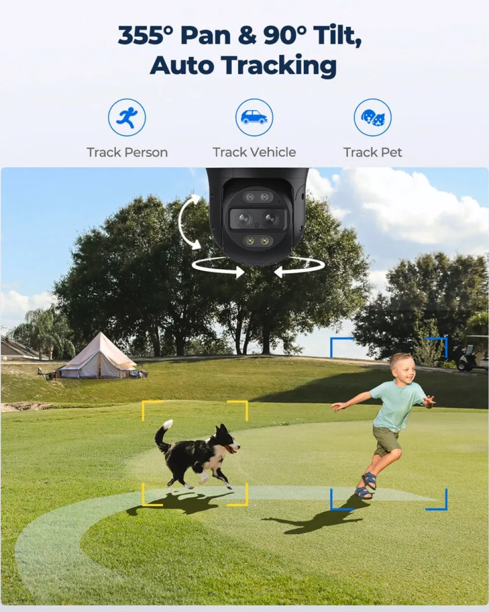reolink TrackMix Series P760 PoE Cam Hot