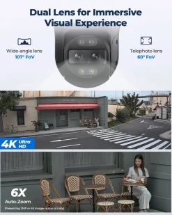 reolink TrackMix Series P760 PoE Cam Hot