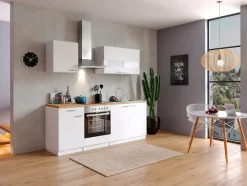 Küchenzeile KB210WWC 210 cm ^ Respekta Outlet