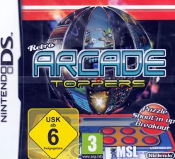 Retro Arcade Toppers ^ Media Sales & Licensing M.S.L. New