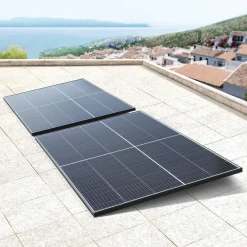 Juskys RISEN Solarpanel RSM40-8-410M mit 410 Watt - Balkonkraftwerk Solarmodul - Verkauf nur an Endverbraucher Discount
