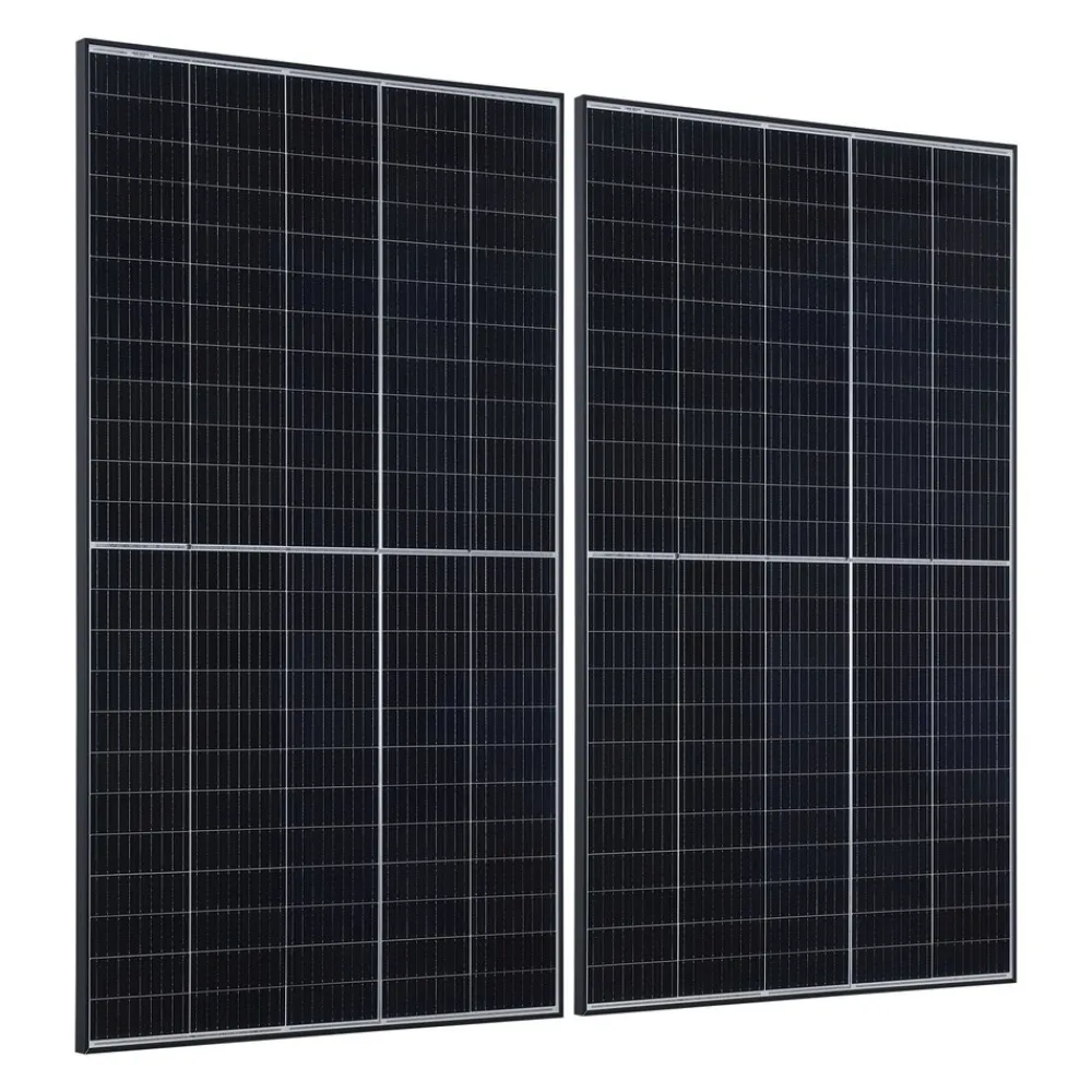 Juskys RISEN Solarpanel RSM40-8-410M mit 410 Watt - Balkonkraftwerk Solarmodul - Verkauf nur an Endverbraucher Discount
