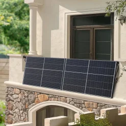 Juskys RISEN Solarpanel RSM40-8-410M mit 410 Watt - Balkonkraftwerk Solarmodul - Verkauf nur an Endverbraucher Discount