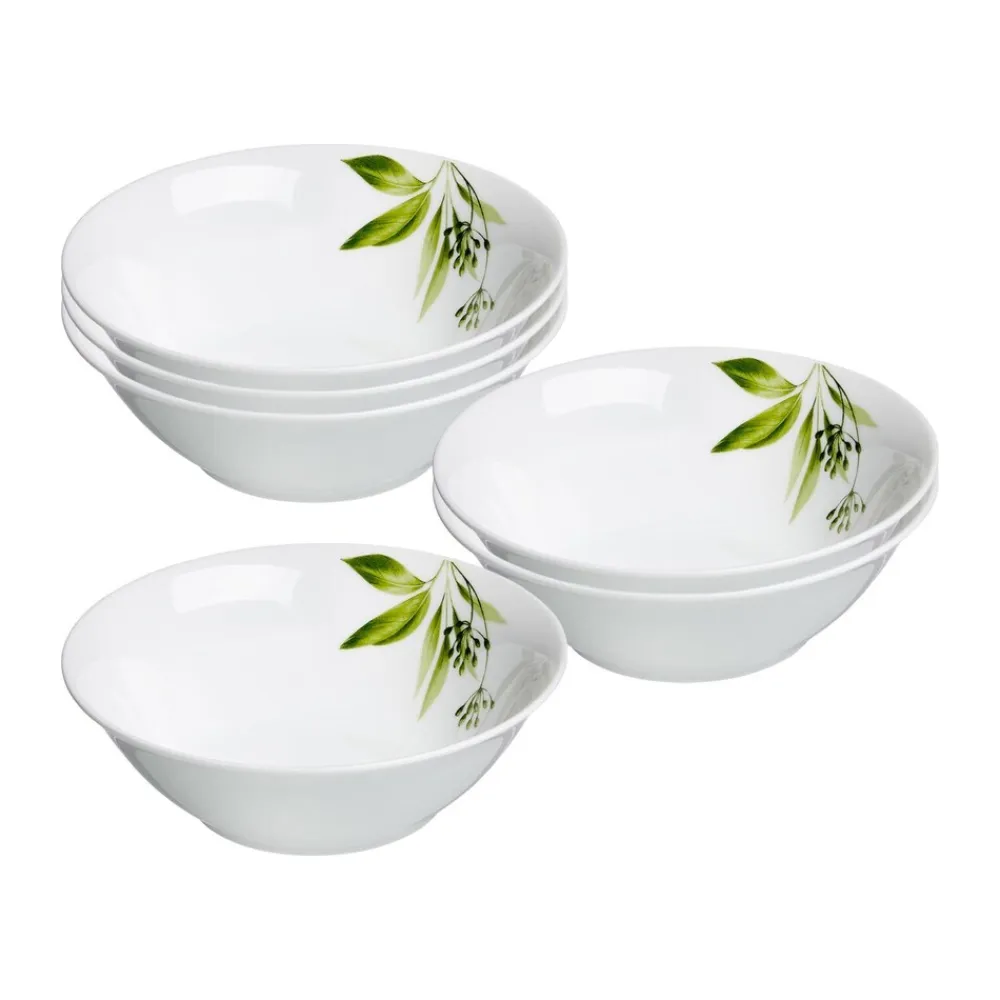 Ritzenhoff & Breker Beilagenschalen Evora ø 14 cm 6er Set weiß-grün Outlet