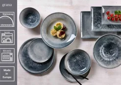 Ritzenhoff & Breker Brunch-Set Grana 12er Set blau-grau