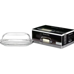 Ritzenhoff & Breker Butterdose Style 20 x 14 cm transparent Clearance