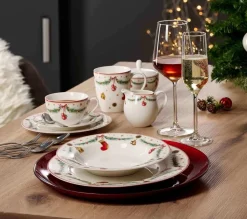 Ritzenhoff & Breker Kaffeelöffel-Set Holly 14,2 cm 4er Set silber Hot