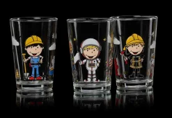 Ritzenhoff & Breker Kindergläser Berufe Jungs & Mädchen 205 ml 6er Set bunt Hot
