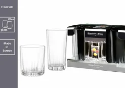 Ritzenhoff & Breker Longdrinkgläser Macau 385 ml 6er Set transparent Clearance