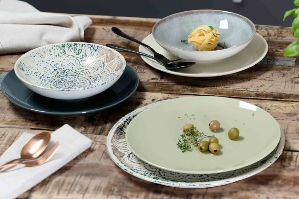Ritzenhoff & Breker Tafel-Set Cecina 8er Set grün Discount