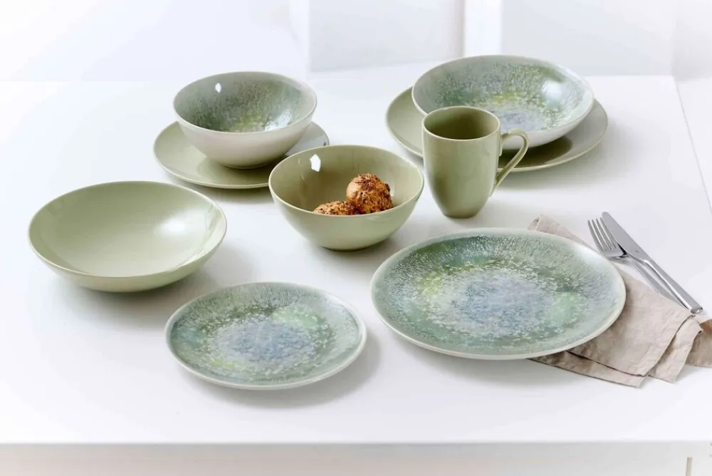 Ritzenhoff & Breker Tafel-Set Cecina 8er Set grün Discount