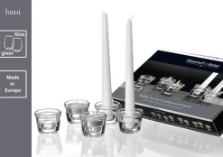 Teelichthalter / Kerzenhalter Lumi ø 6 cm 15er Set ^ Ritzenhoff & Breker Hot