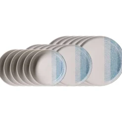 Ritzenhoff & Breker Teller-Set Trio 18er Set Blau