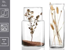 Ritzenhoff & Breker Vasen Dalia 30 cm 4er Set transparent Online