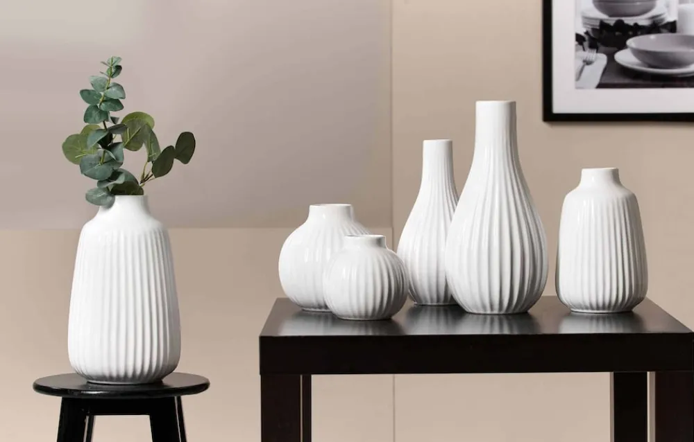Ritzenhoff & Breker Vase Sanremo 30 cm weiß Hot