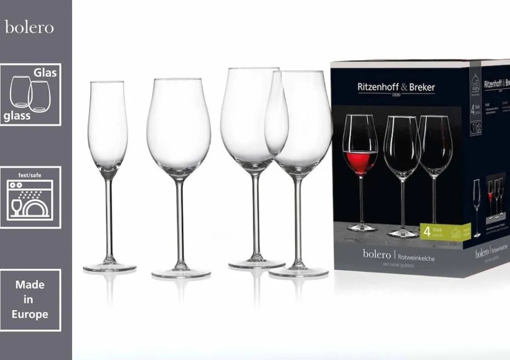 Wein- und Sektgläser Bolero 12er Set ^ Ritzenhoff & Breker Online