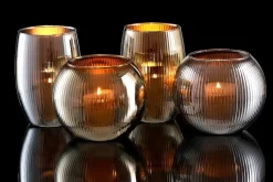 Windlichter Elysia ø 14 cm 4er Set ^ Ritzenhoff & Breker