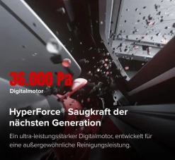 Saros 20X Black Saugroboter mit Wischfunktion (36.000 Pa, StarSight System 2.0, DirTect-Erkennung, Teppicherkennung, App-Steuerung, Matter, Videoanrufe) - Auslaufmodell ^ Roborock Outlet