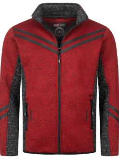 Rock Creek Feecejacke Jacke Rot Outlet