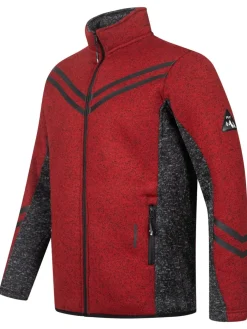 Rock Creek Feecejacke Jacke Rot Outlet