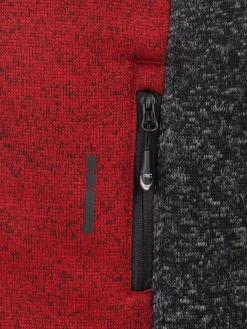 Rock Creek Feecejacke Jacke Rot Outlet