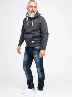 Rock Creek Jeans Comfort Fit Used-Look Blau Best