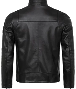 Rock Creek ederjacke Reguar Fit Schwarz Sale