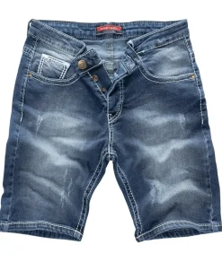 Rock Creek Shorts Jeansshorts Regular Fit Blau Sale