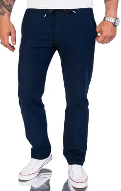 Stoffhose Leinen Hose Regular Fit ^ Rock Creek Hot