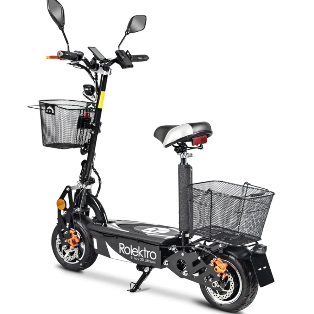 , E-Joy Elektro-Scooter 20 Lithium, Schwarz, 36V-20AH Akku, 500 Watt ^ Rolektro Clearance