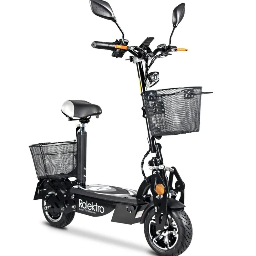 , E-Joy Elektro-Scooter 20 Lithium, Schwarz, 36V-20AH Akku, 500 Watt ^ Rolektro Clearance