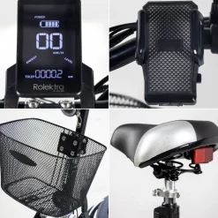 , E-Joy Elektro-Scooter 20 Lithium, Schwarz, 36V-20AH Akku, 500 Watt ^ Rolektro Clearance