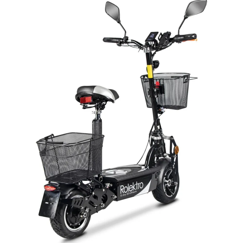 , E-Joy Elektro-Scooter 20 Lithium, Schwarz, 36V-20AH Akku, 500 Watt ^ Rolektro Clearance