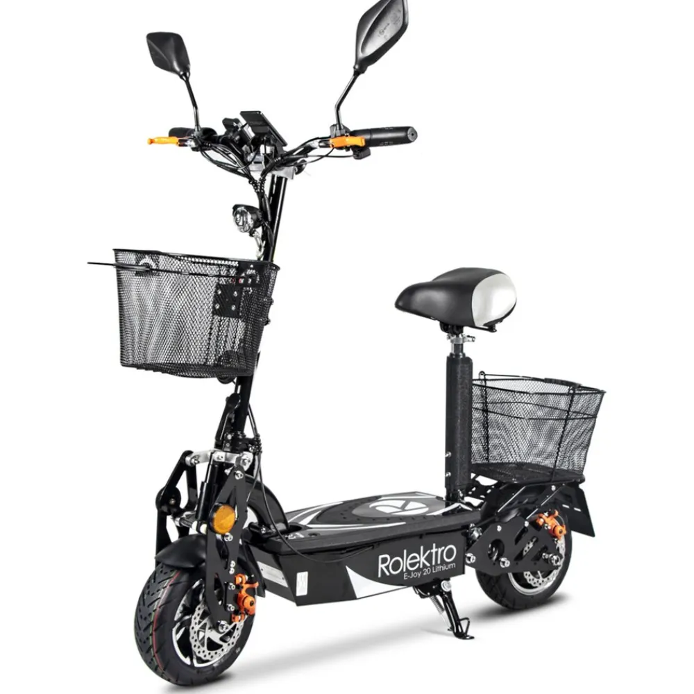, E-Joy Elektro-Scooter 20 Lithium, Schwarz, 36V-20AH Akku, 500 Watt ^ Rolektro Clearance