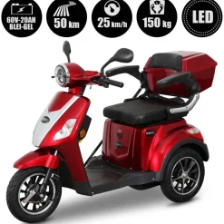 Rolektro E-Trike 25, V.2 in Rot Sale