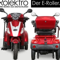 Rolektro E-Trike 25, V.2 in Rot Sale
